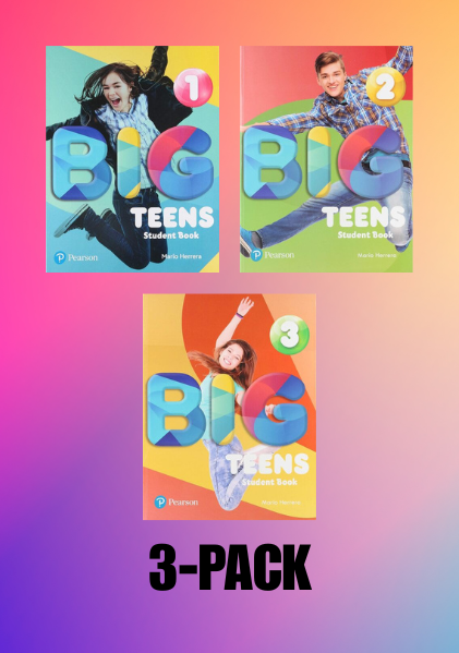 Big Teens 1,2 & 3 Pack | Student Book - Pearson - Active teach (Digital Download)