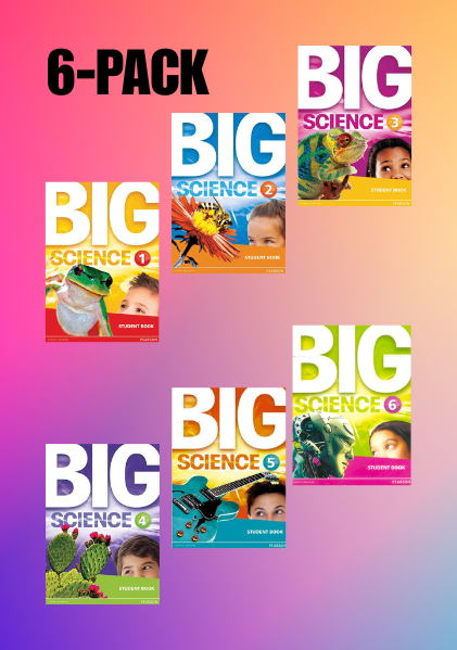 Big Science 1,2,3,4,5,& 6 - Pack | Active Teach (Pearson) | Full Interactive CLIL Resource (Digital download)