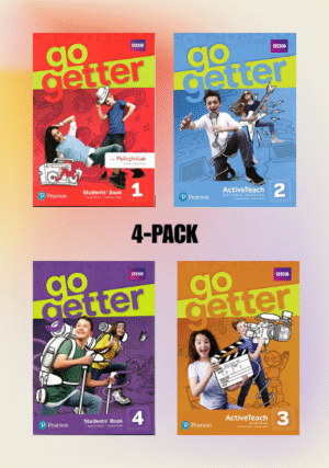 Go Getter 1,2,3 y 4 Students’ Book: Active Teach (Pearson) (Digital Download - Pack)