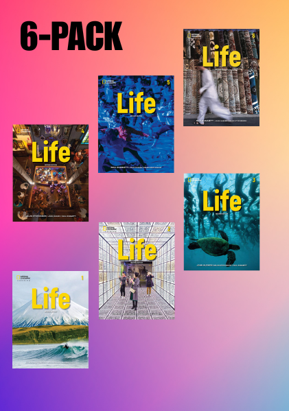 Life 1,2,3,4,5 & 6 Pack | – Global English by National Geographic (Digital download)
