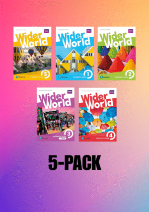 Wider World Starter, 1,2,3 & 4 Pack | (Pearson/BBC)  Digital Download - Active Teach