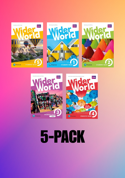 Wider World Starter, 1,2,3 & 4 Pack | (Pearson/BBC)  Digital Download - Active Teach